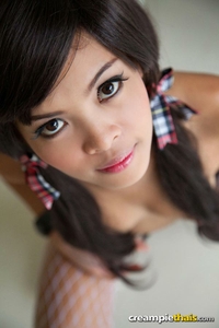 Beautiful Thai schoolgirl beauty Ant strips