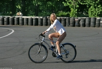 Biker babe Sonya