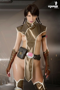 Angela cosplaying Republic Era