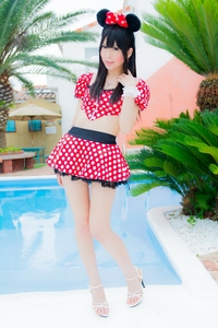 Minnie Mouse as Yuki Mashiro