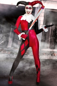 Zoey As Crazy Sidekick Harley Quinn