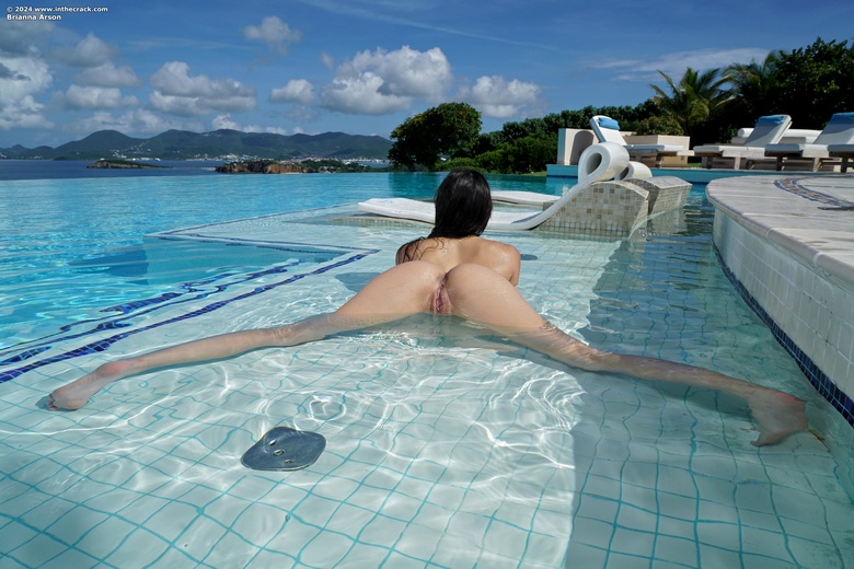 Brianna Arson enjoys sunshine