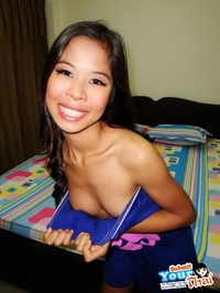 Brunette thai girlfriend