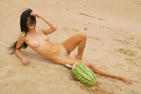 Watermelon in the Sand