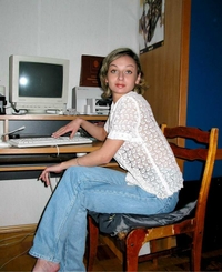 Starry-eyed Russian Irina