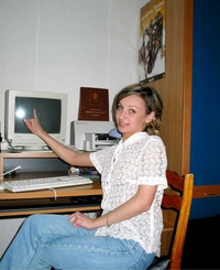 Starry-eyed Russian Irina