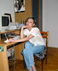 Starry-eyed Russian Irina