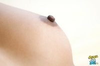 Beautiful dark nipples on horny Thai slut