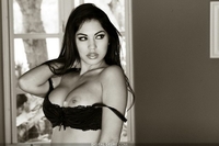 Danni shows off her stunning curves