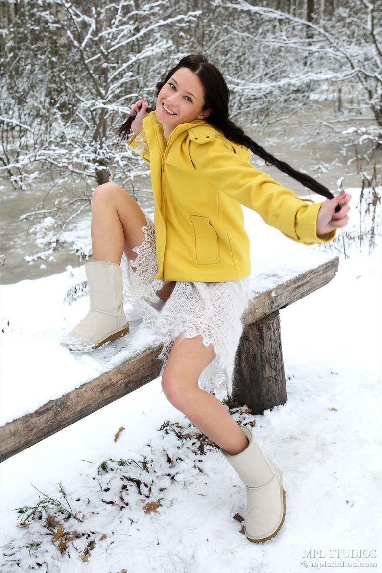 Maria in First Snow