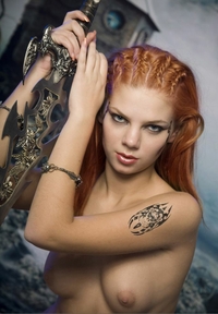 Wild redhead Olivia