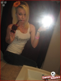 Lacey taking selfshots