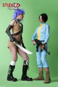 Angela and Marylin Escape from the Vault