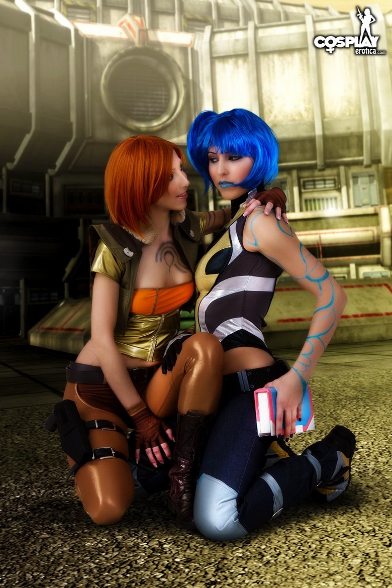 Cosplay girls Anne and Angela
