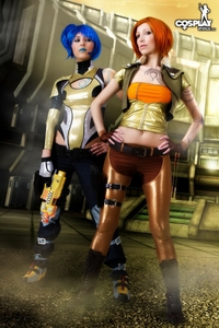 Cosplay girls Anne and Angela