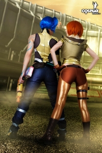 Cosplay girls Anne and Angela