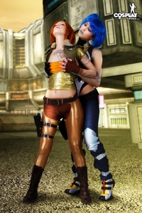 Cosplay girls Anne and Angela