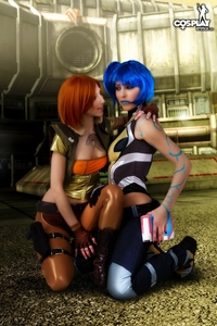 Cosplay girls Anne and Angela