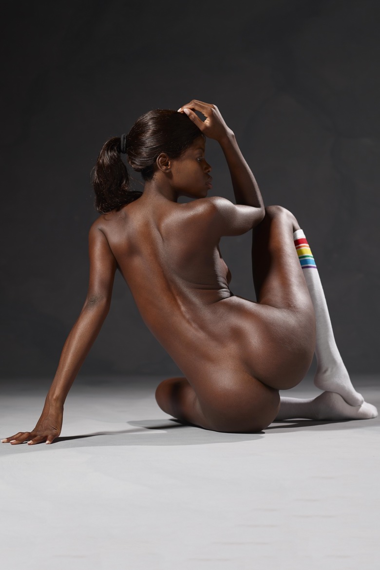 Young Ebony Model Simone