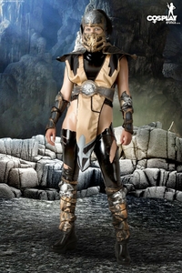 Milena cosplaying in Hellfire