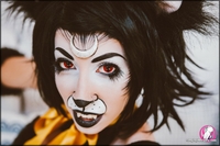 Vivka Cosplaying Moon Kitty