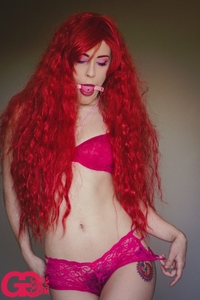 Tattooed Redhead Anastassia