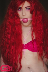 Tattooed Redhead Anastassia