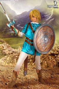 Tamia Cosplaying Breast Of The Wild