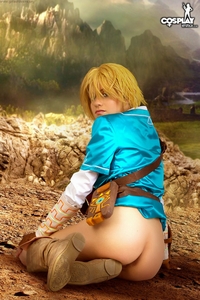 Tamia Cosplaying Breast Of The Wild