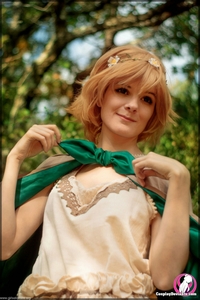 Underscore cosplaying Grass Quill