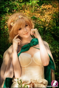 Underscore cosplaying Grass Quill