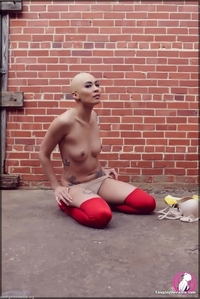 Bald Asian Babe Mew