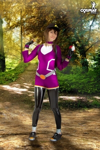 Stacy Cosplaying Lucky Catch