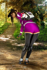 Stacy Cosplaying Lucky Catch