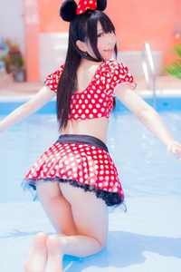 Minnie Mouse as Yuki Mashiro