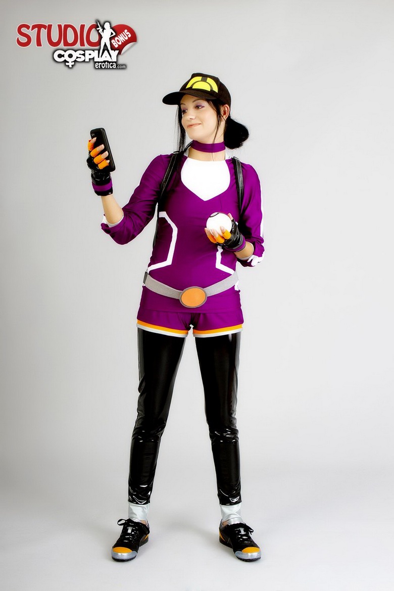 Tamia as a Pokemon Go trainer