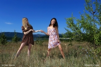 Arina & Inga in Happy Together