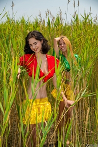 Diana & Monica In Reed Love