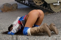 Mily Cosplaying Darcsen Temptation