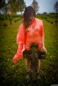 Dasha In Ghost Cemetery