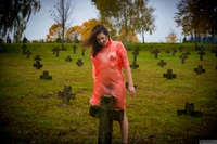 Dasha In Ghost Cemetery