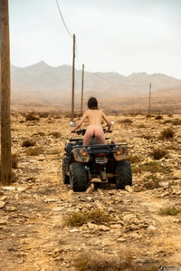 Corina In Erotic Off-Road Quad