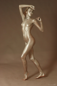Agnes As Bronze Sculpture