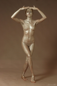 Agnes As Bronze Sculpture