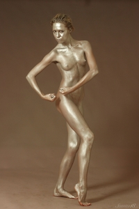 Agnes As Bronze Sculpture
