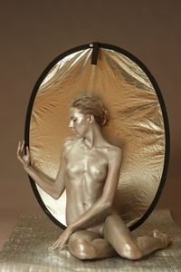 Agnes As Bronze Sculpture