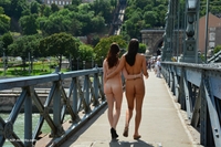 Vanessa & Lucie naked In Budapest
