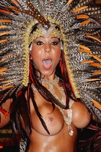 The Boobs of Carnival in Brazil