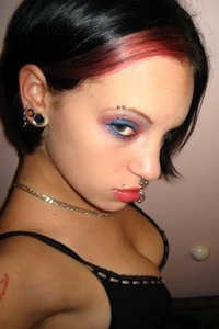 Hot punk rocker chick