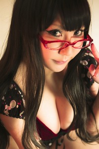 Sexy Asian in glasses